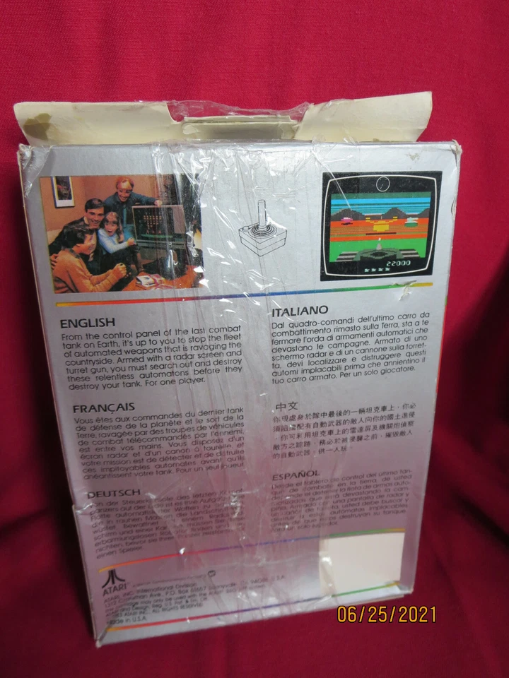 Atari 2600 Battlezone 2681 CIB - Image 2 of 4