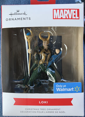 2021 Hallmark Loki Christmas Tree Ornament Walmart Excl. Marvel Disney Plus NEW