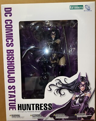 Kotobukiya DC Comics Jäger-Bishoujo-Statue - Huntress Im Japanischen Stil - Ca. 22,9 Cm Hoch - Sammlerfigur