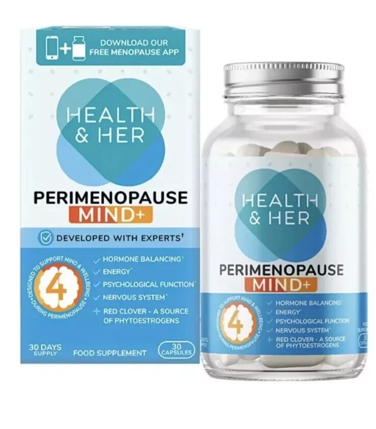 Health & Her Perimenopause Mind+ 30 Capsules