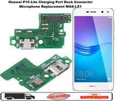 Huawei P10 Lite Charging Port Dock Connector Microphone Replacement WAS-LX1