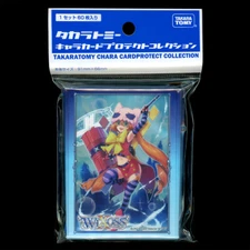 WIXOSS Tcg Foil Blue Tama Card Sleeves (60 Sleeves) ~USA SELLER FAST SHIPPING~