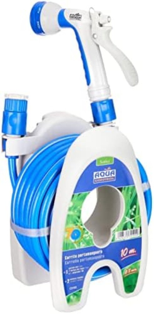 Aqua Control C2102 Kit Irrigazione per Terrazzi | Tubo 10m con Carrello