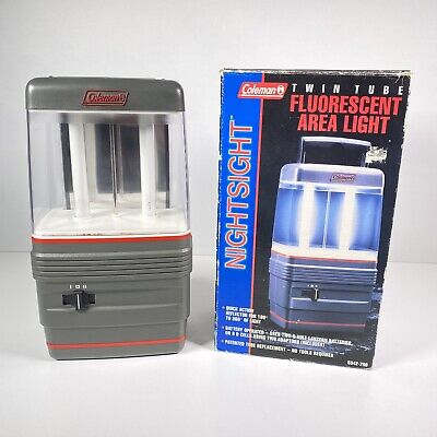 Coleman Lantern Area Light Twin Tube Fluorescent Battery Coleman Lantern Area Light Twin Tube Fluorescent Battery