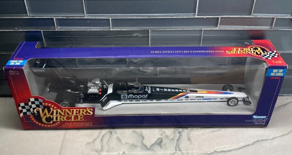1/24 Racing Champions Mike Dunn MOPAR 1997 NHRA Top Fuel Dragster - Immagine 3 di 4