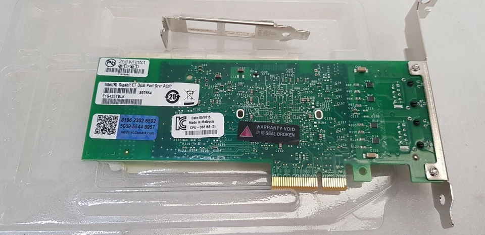 NEW INTEL CPU-D68166 (B)  Network BOARD  FREE SHIP - Image 3 of 4