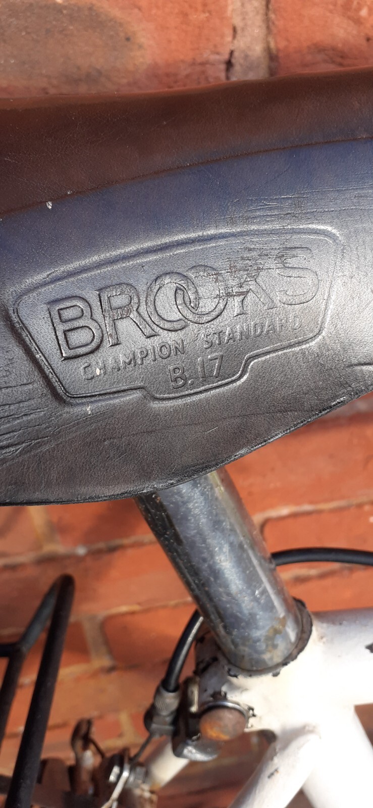 Vintage Halfords Birmingham racing bicycle Brooks Saddle 1960s alloy