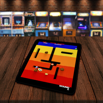 Dug Computer Dig Dug (c) Arcade 3D Retro Computer Game Mousepad Mouse Mat Pad ...