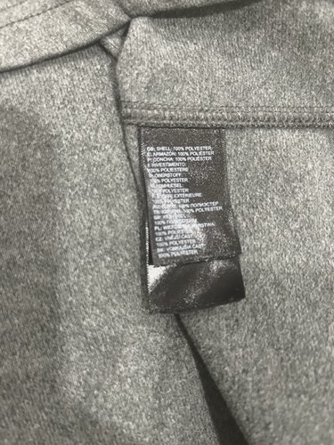 North Face Sweater Women’s Size XS Gray Quarter Zip Hi-low Pre-Owned Top - Picture 13 of 15