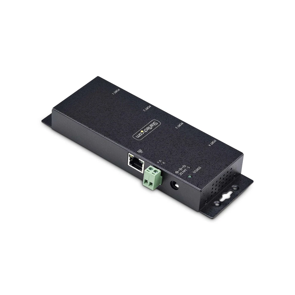 StarTech.com 4-Port Serial to Ethernet Adapter, IP Serial Device Server for R... - Image 2 of 4