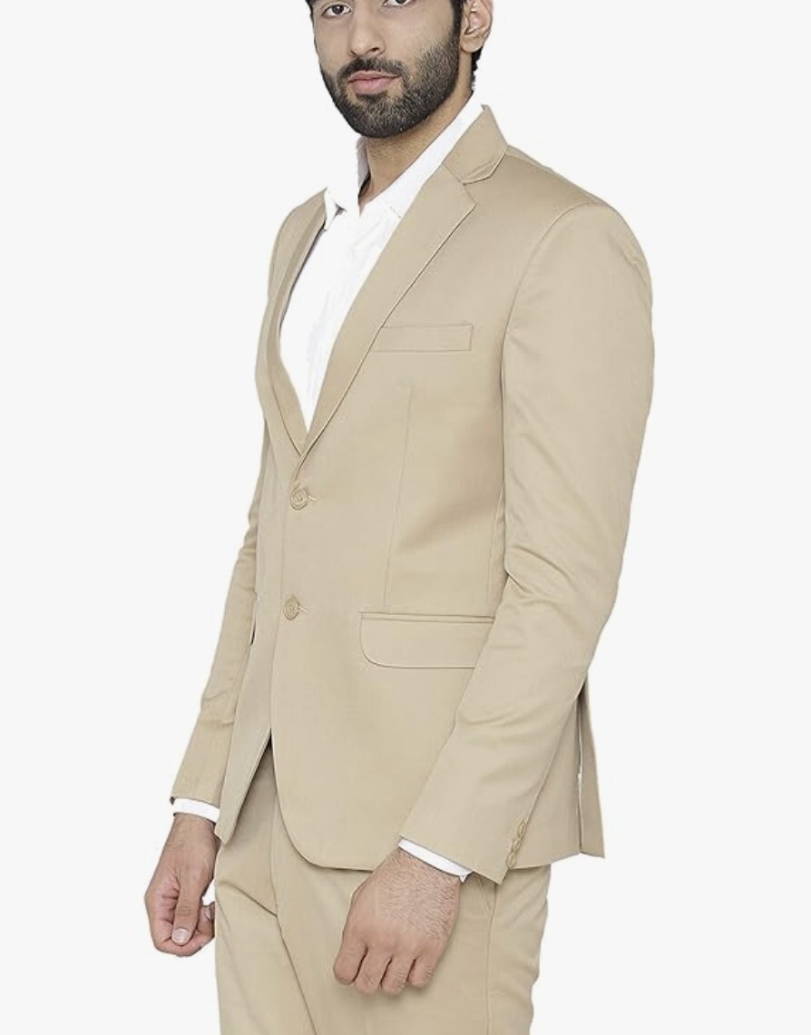 美品★ MANNISH BLAZER COAT WINTAGE Men's Polyester Cotton Festive and Casual Blazer