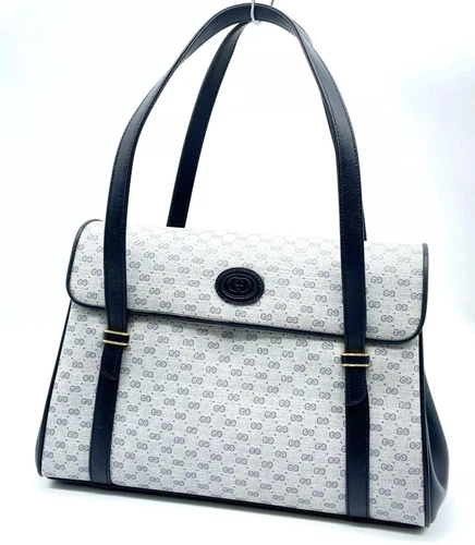 sac bandoulière gucci gg suprême fait main luxueux chic mode parfait état