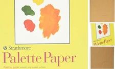  300 Series Palette Paper Pad, Tape Bound inches, 40 9x12 Art Media Paper