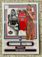 2025 Panini Donruss WNBA - Franchise Features Kiki Iriafen #18 Mystics (RC)
