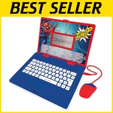 Educational Spider-Man Laptop - Spanish/English Learning Toy