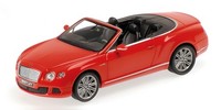 Minichamps 436139061 Bentley Continental Gt Speed Cabrio St.James Red 2012 1:43