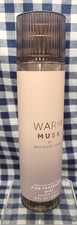 ALL NEW Warm Musk Fine Fragrance Mist 8 oz Bath  Body Works FREE SHIP 