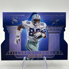 2025 Panini Silhouette Michael Irvin #31 PILLARS OF THE GAME Dallas Cowboys HOF