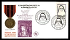 Mayfairstamps France FDC 1961 Nun Elise Rivet and Medal First Day Cover aax_8250