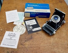 Universal Roamer I  120 Or 620 Folding Camera, Box  Paper Work.