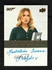 2025 James Bond No Time To Die Inscribed Lea Seydoux as Dr Madeline Swann Auto