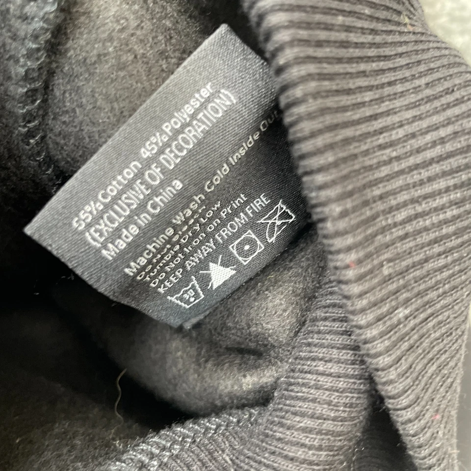 Sudadera con Capucha Glitch Productions Niños Mediana Negra Desmontaje Asesinato Drones Enebro  Foto 4 de 4