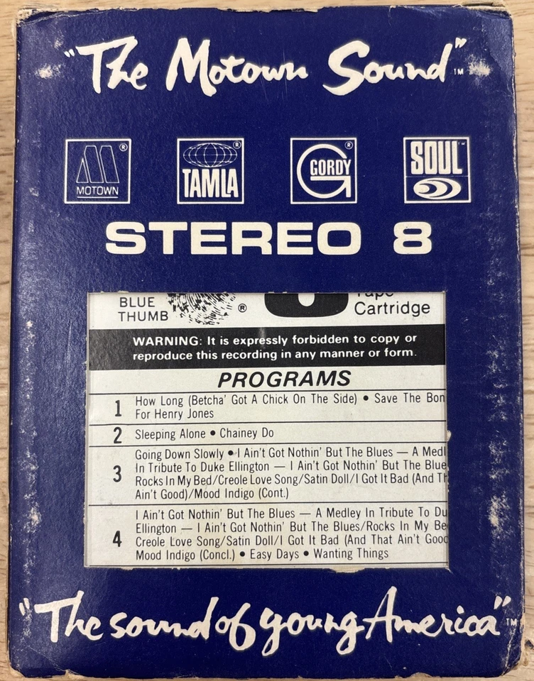 The Pointer Sisters “Steppin” 8 Track Untested - Image 2 of 4