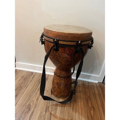 Remo Signature Djembe Drum Leon Mobley Fiberskyn 3 Reno Drum Mondo