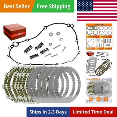 Extra Clutch Plate Friction Steel Clutch Kit and Gasket Fit for 2020-2024 Yam...
