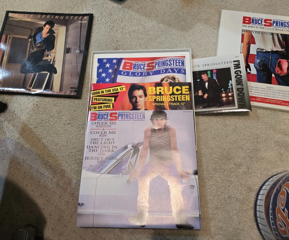 BRUCE SPRINGSTEEN Born In The USA 12" Collection UK BOX SET + Poster Nr-Mint - Image 3 of 3