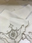 Set Lot 7Vintage  Linen Napkins 1 Runner — photo 5