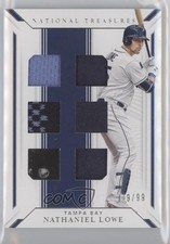 2019 Panini National Treasures Game Gear Material Sixes 79/99 Nathaniel Lowe 2l4