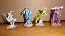 Warhammer Age of Sigmar Nighthaunt Myrmourn Banshees painted