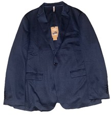 PJ Paul Jones Mens Navy Blazer Sport Coat XL Single Button Formal Jacket NWT