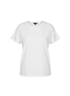 ESMARA Women s Classic White T-Shirt   Short Sleeve Cotton Tee