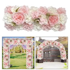 K&uuml;nstliches Blumenpaneel F&uuml;r Tischdekoration F&uuml;r Hochzeit, Esstisch,
