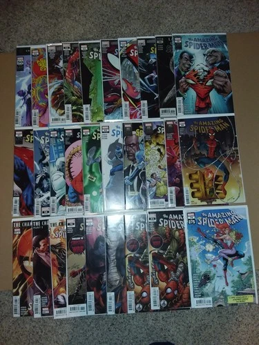 M-NM Amazing Spider-Man 2018 SERIES Vol 5 #50-74 (851-875) 51LR 53LR 54LR