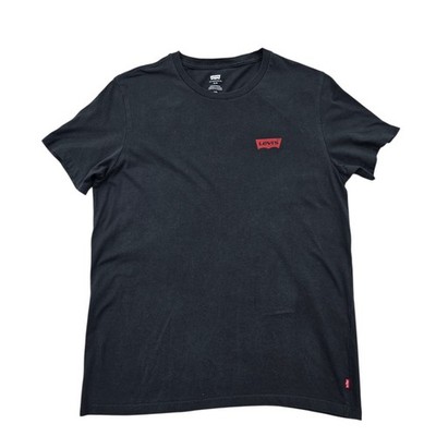 Levi's Damen T-Shirt schwarz Slim Fit L/G/G Logo