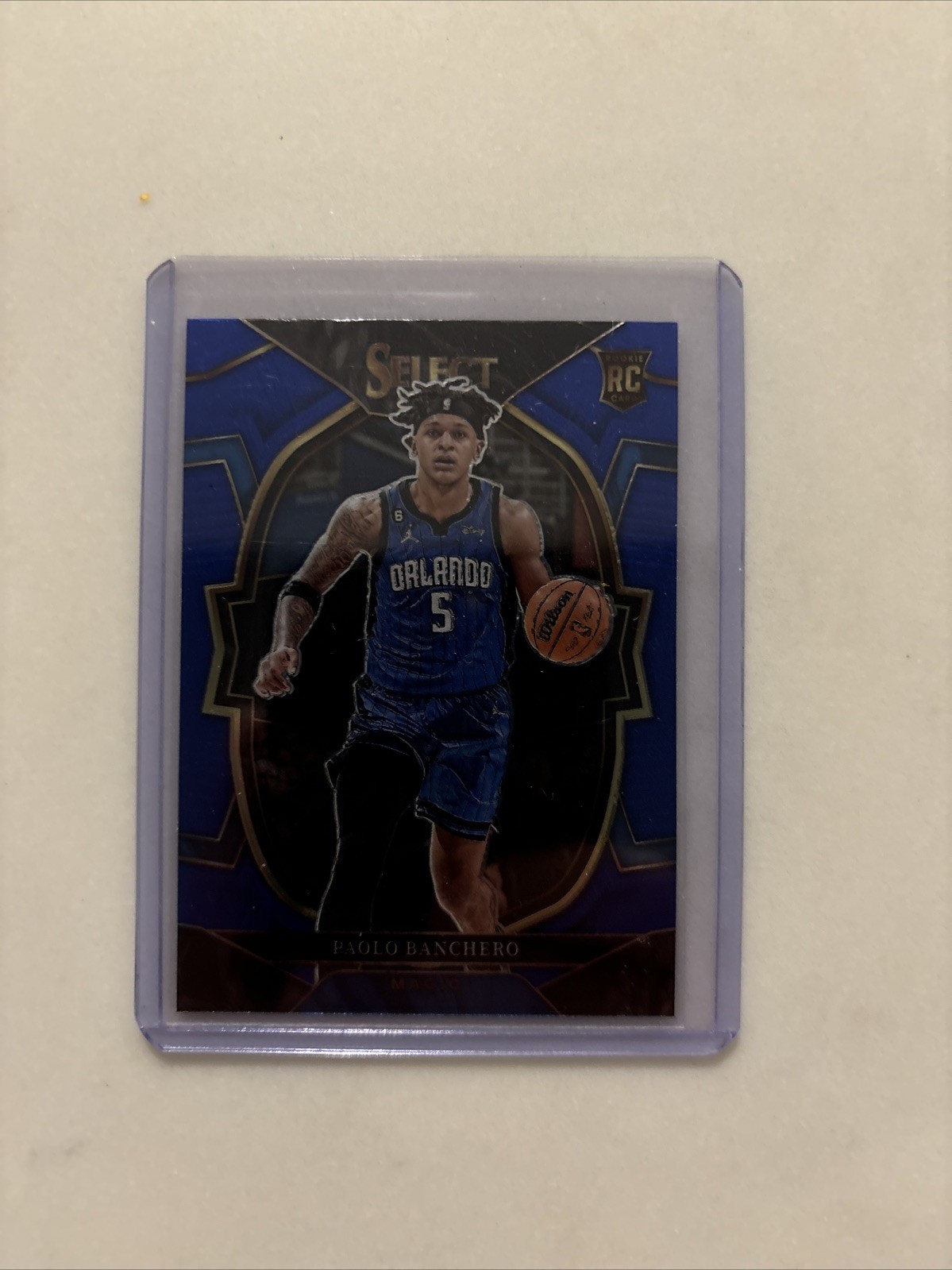 2022-23 Panini Select - Concourse Paolo Banchero #72 Blue Prizm (RC)