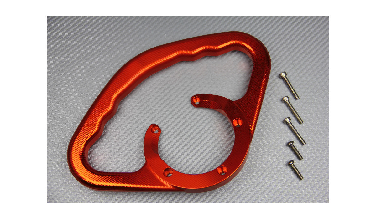 Poignée réservoir orange Kawasaki ZX6R 2013-2018 évite la fatigue passager