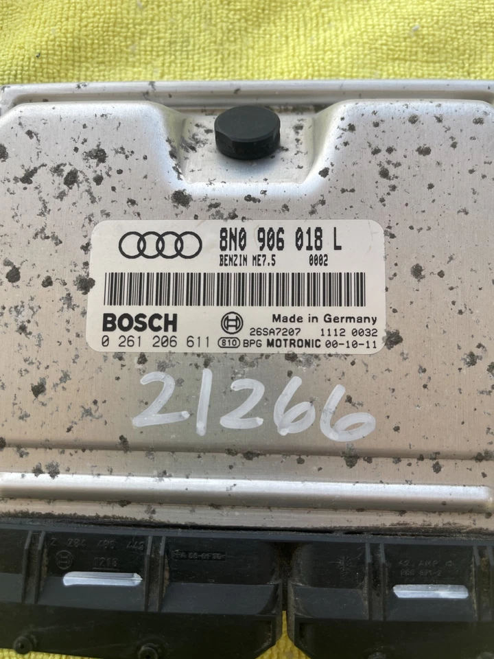 1999-2001 Audi TT MK1 1.8L Turbo ECU PCM ECM Engine Control Module 8N0 906 018 L - Image 2 of 4