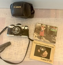 Canon AE-1 Program SLR  50mm F1.8 FD Lens 1984 Olympics Official Camera Mint 