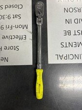 Snap On FHLFD80A 3/8 Flex Head Ratchet 80-Tooth Neon Yellow Made In USA