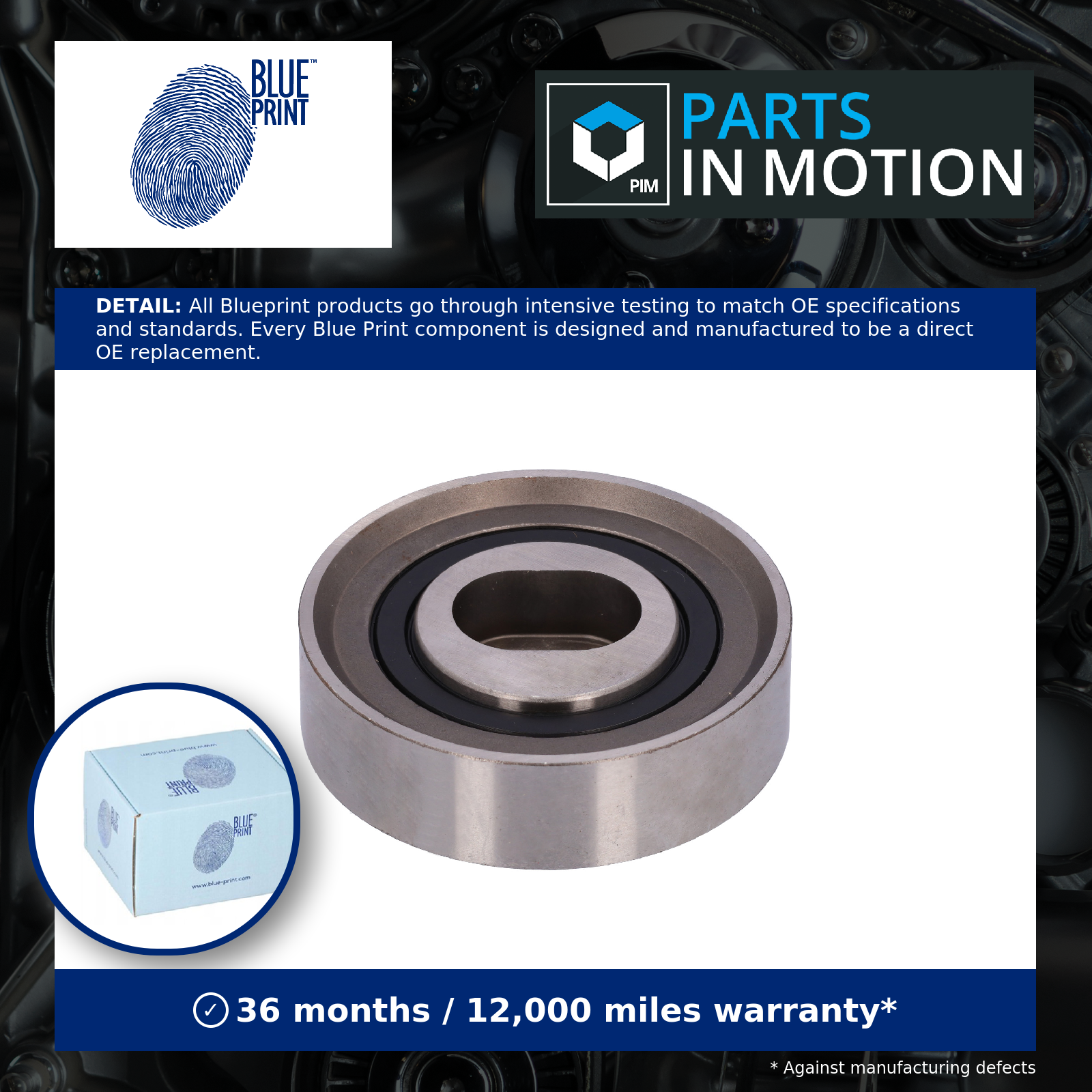 Timing Belt Tensioner fits HONDA PRELUDE 2.2 93 to 01 Blue Print 13404PCF003 New