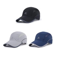 Running Hat Mesh Sports Cap Lightweight Quick Drying Runner Cap for Men Women