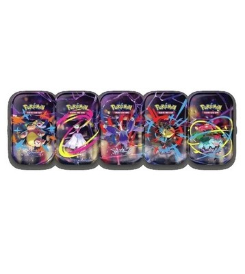   Mega Evolution Komplett Set Mini Tins 5x Neu & Sealed Pokemon TCG Pokémon