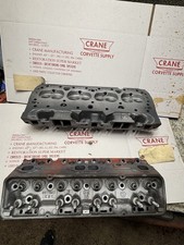 1968 Corvette Chevy 3917291 Cylinder Heads Dated J-27-7 327 350 Camaro Chevelle