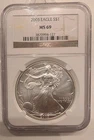 2003 American Silver Eagle Coin - NGC MS69
