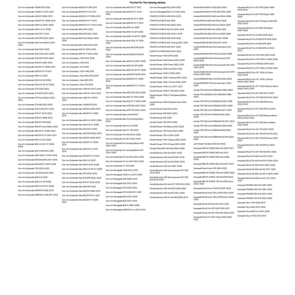 (4 Pack) Tusk TriloBite Tire 26x9-12 For POLARIS Sportsman ACE 500 2017-2019 - Image 3 of 4