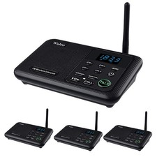 22-Channel Call All Wuloo FM Wireless Intercoms System with 10H Monitor Function